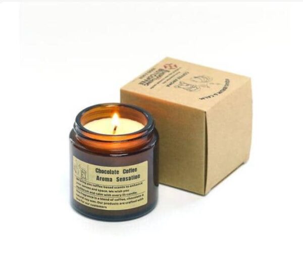 Chocolate Coffe Scented Candle